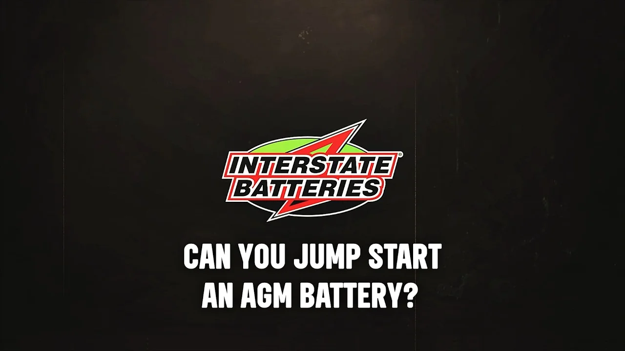 Play video: Can you jump start an AGM battery