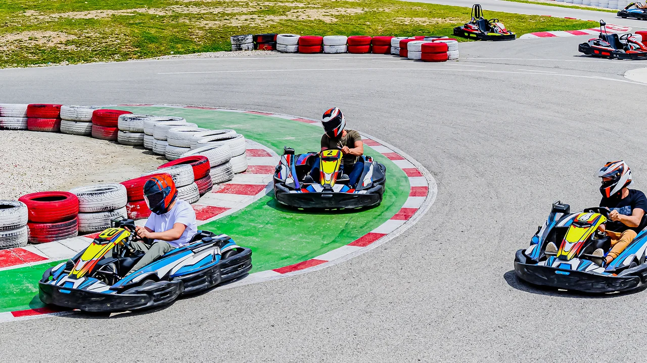 Image of Go-Kart racing