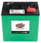 Interstate Batteries extreme cycle golf cart batteries for extended runtime and deep-cycle performance
