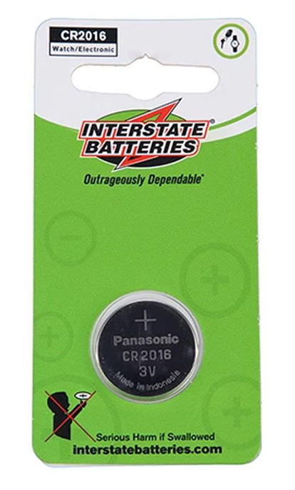 Interstate CR2016 battery