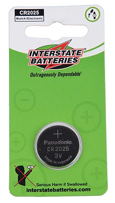 Interstate CR2025 battery
