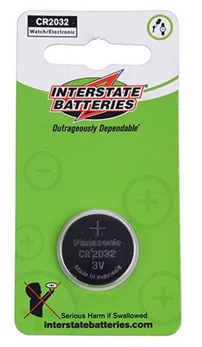 Interstate CR2032 battery