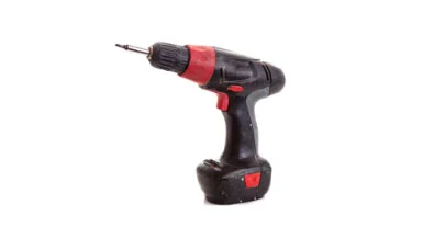 Cordless drill with rechargeable battery pack
