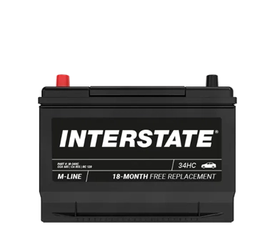 Interstate Batteries M-Line 34hc front view