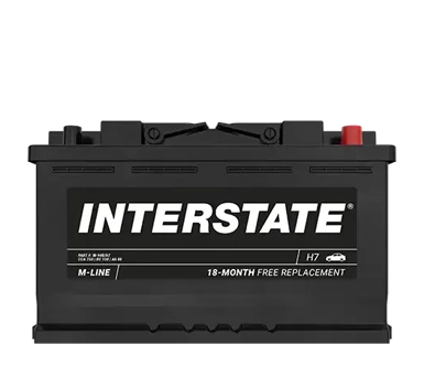 Interstate Batteries M-Line 94r h7 front view